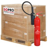 Extincteur C02 2 kg classe B certifié NF - par palette