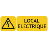 Panneau local électrique