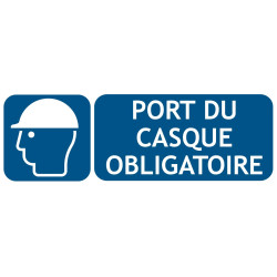 Port du casque obligatoire
