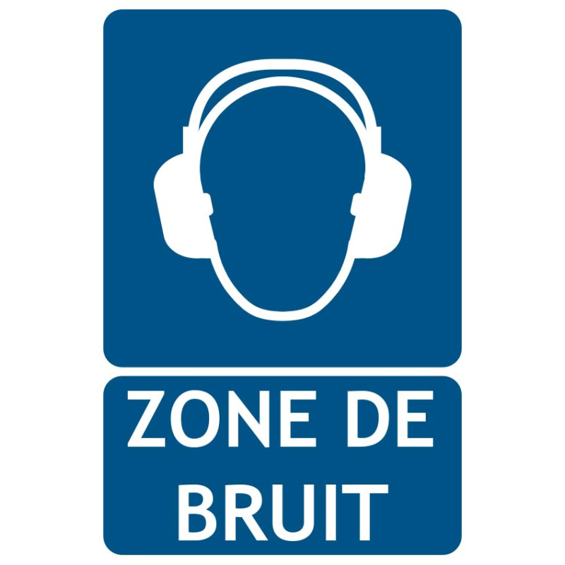 Panneau zone de bruit