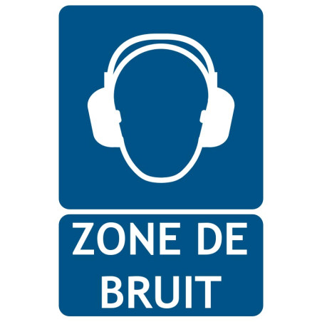 Panneau zone de bruit Panneau zone de bruit