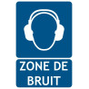 Panneau zone de bruit
